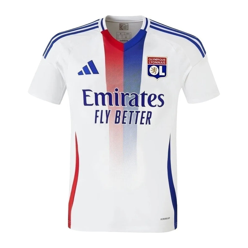 Camisa Lyon I 24/25 - Torcedor Adidas Masculina - Branca