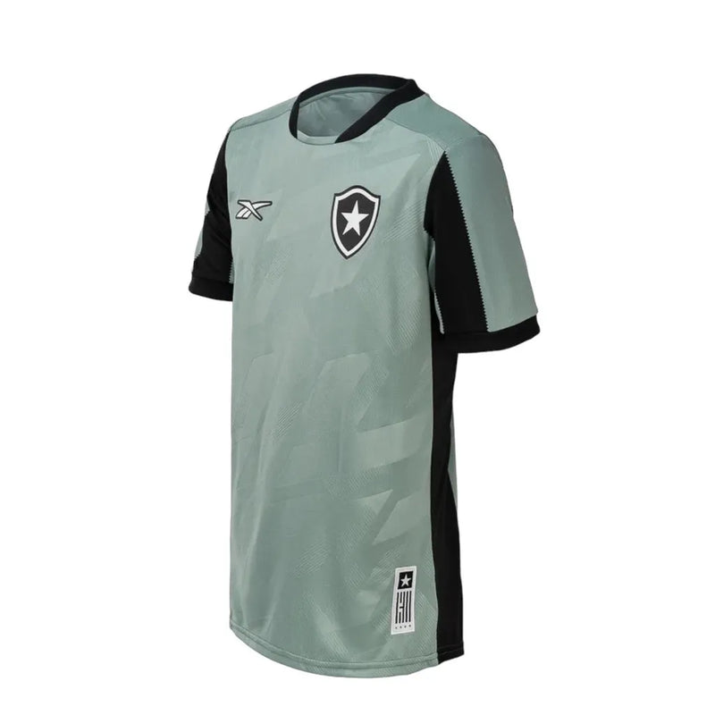 Camisa Botafogo Goleiro 24/25 - Torcedor Reebok Masculina - Verde com detalhes em preto