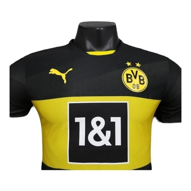 Camisa Borussia Dortmund II 24/25 - Jogador Puma Masculina - Preta