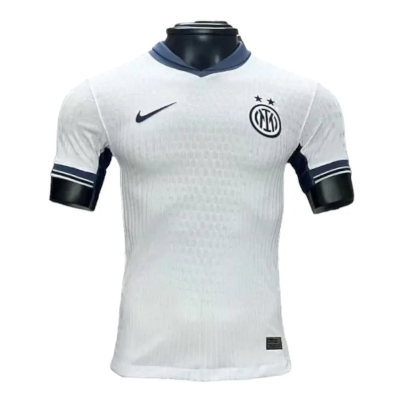 Camisa Inter de Milão II 24/25 - Jogador Nike Masculina - Branca com detalhes em azul