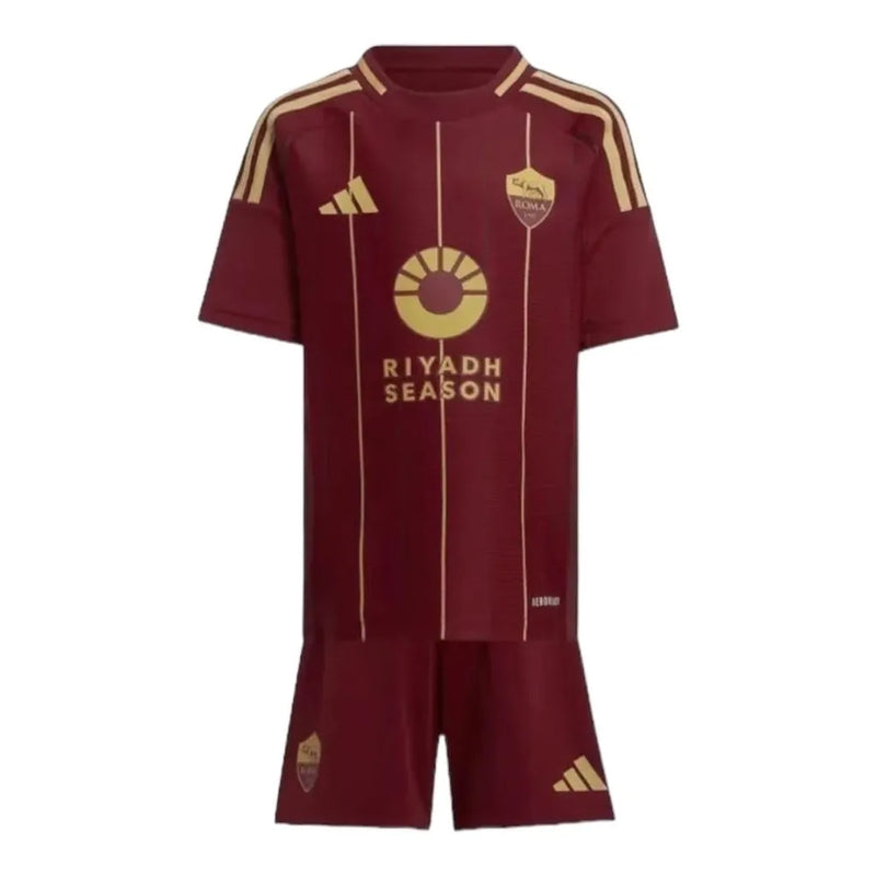 Kit Infantil Roma I 24/25 - Adidas - Vinho