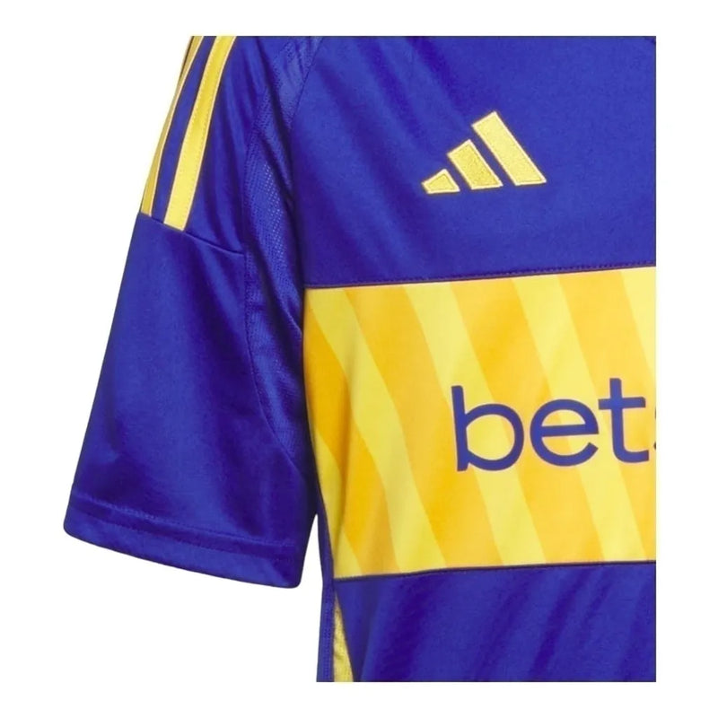 Camisa Boca Juniors I 24/25 - Torcedor Adidas Masculina - Azul com detalhes em amarela