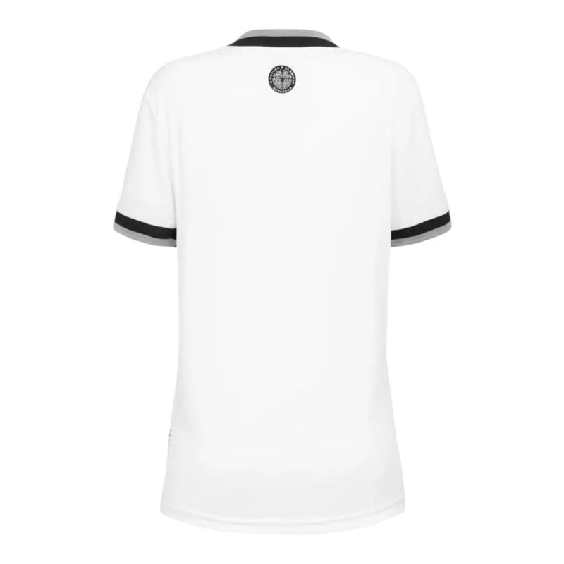 Camisa Botafogo III 24/25 - Torcedor Reebok Feminina - Branca com detalhes em preto