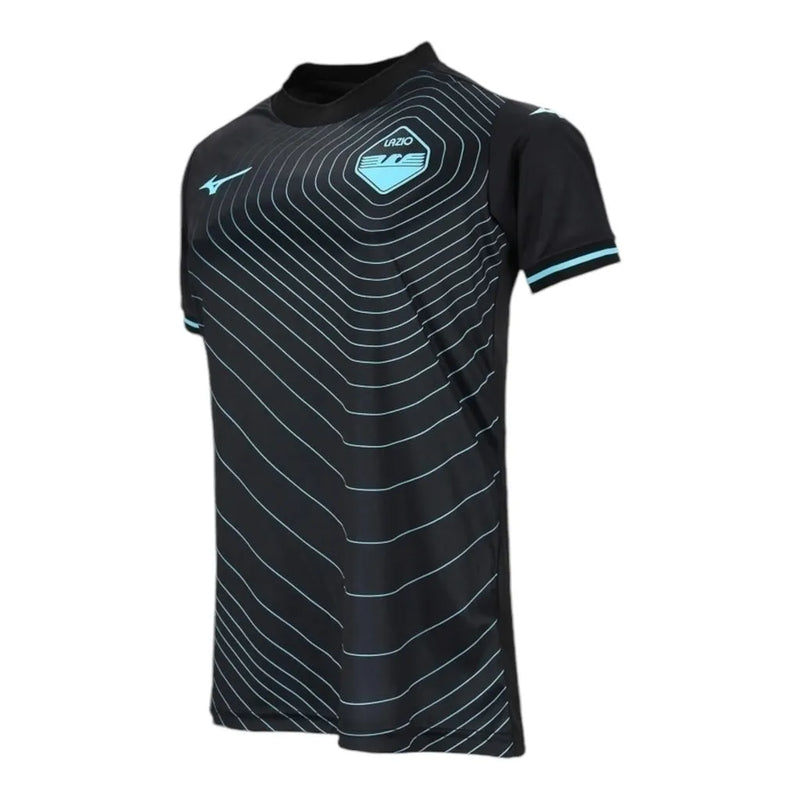 Camisa Lazio III 24/25 - Torcedor Mizuno Feminina - Preta