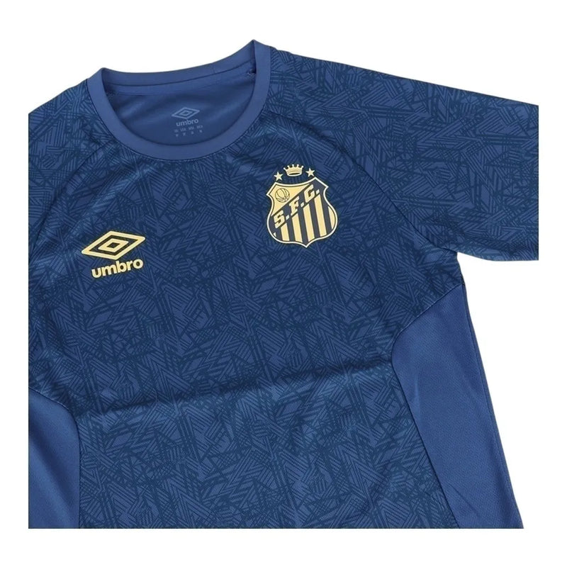 Camisa Santos Treino 24/25 - Torcedor Umbro Masculina - Azul