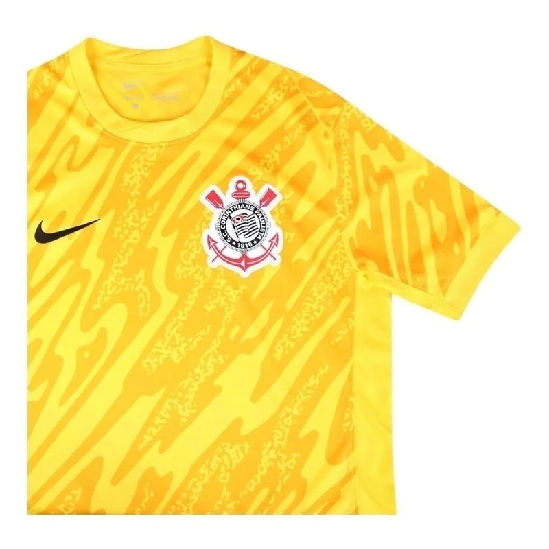 Camisa Corinthians Goleiro 24/25 - Torcedor Nike Masculina - Amarela