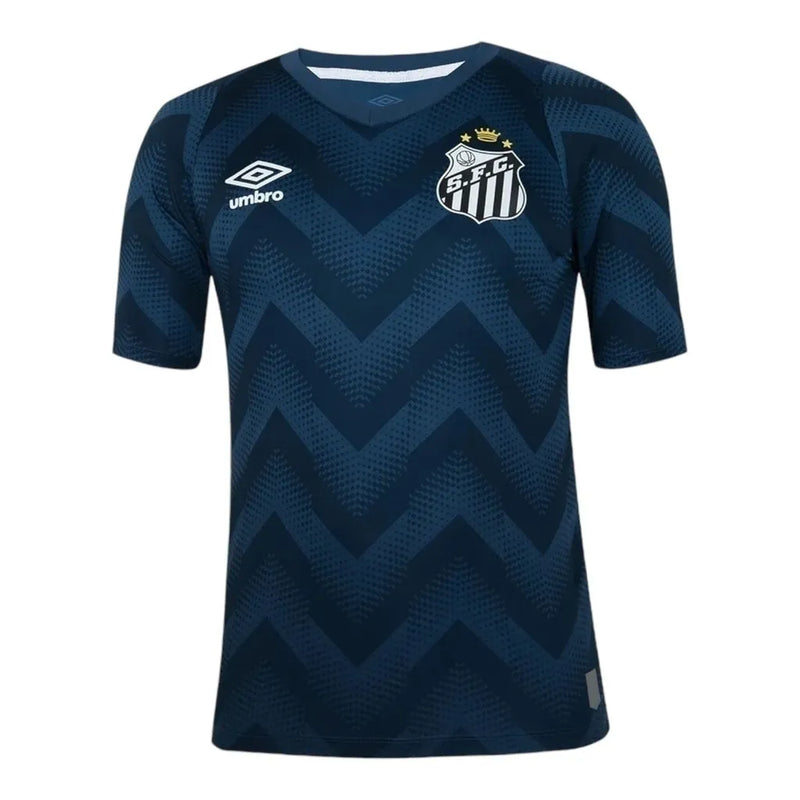 Camisa Santos Goleiro I 24/25 - Torcedor Umbro Masculina - Azul