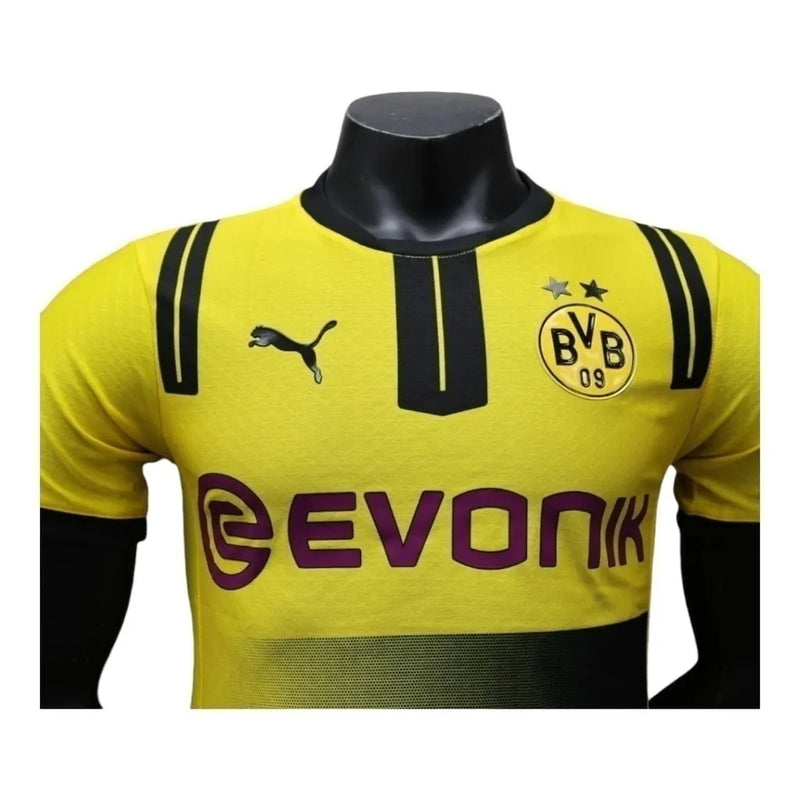 Camisa Borussia Dortmund Copas 24/25 - Jogador Puma Masculina - Amarela com detalhes em preto