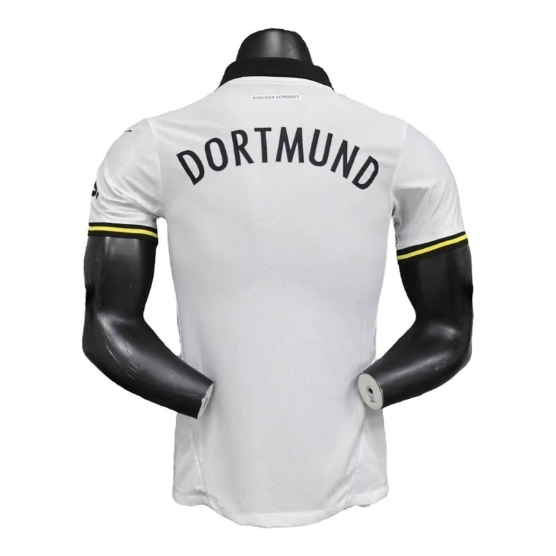 Camisa Borussia Dortmund III 24/25 - Jogador Puma Masculina - Branca