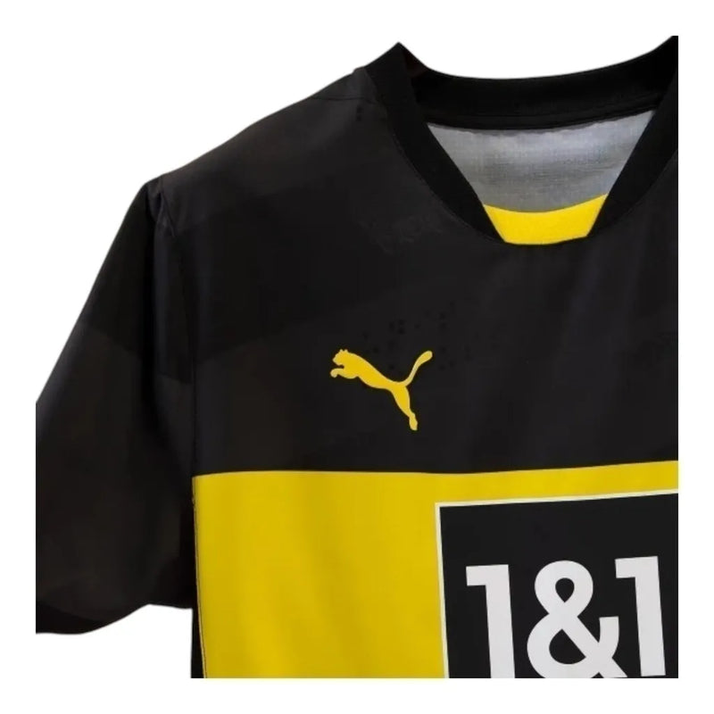 Camisa Borussia Dortmund II 24/25 - Torcedor Puma Feminina - Preta