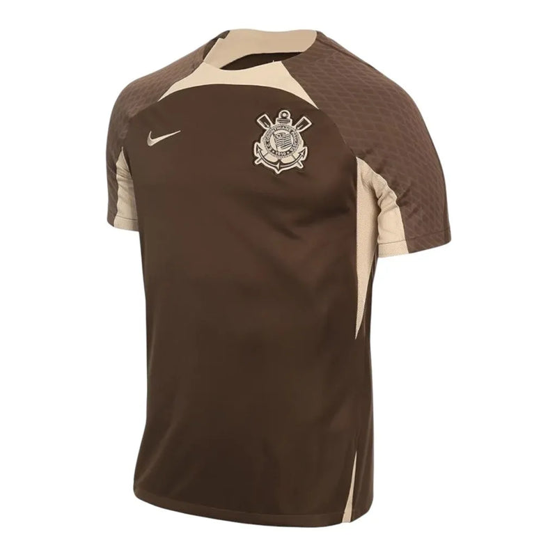 Camisa Corinthians Treino 24/25 - Torcedor Nike Masculina - Marrom