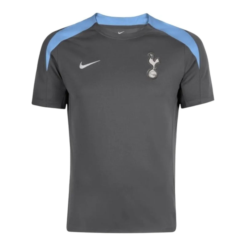 Camisa Tottenham Treino 24/25 - Torcedor Nike Masculina - Cinza com detalhes em azul