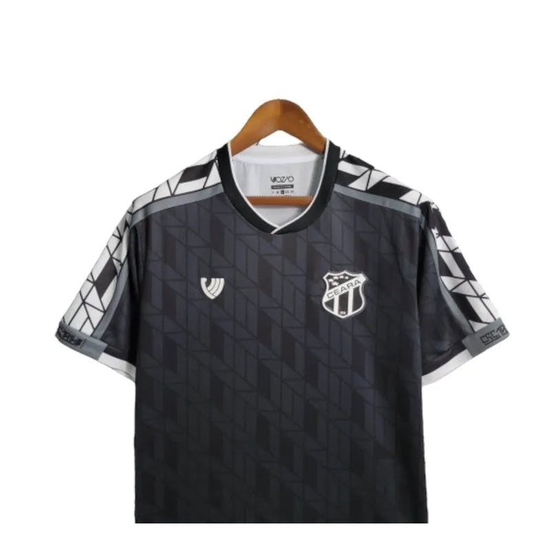 Camisa Ceará Edição Comemorativa 23/24 - Torcedor Masculina - Preta com detalhes em branco