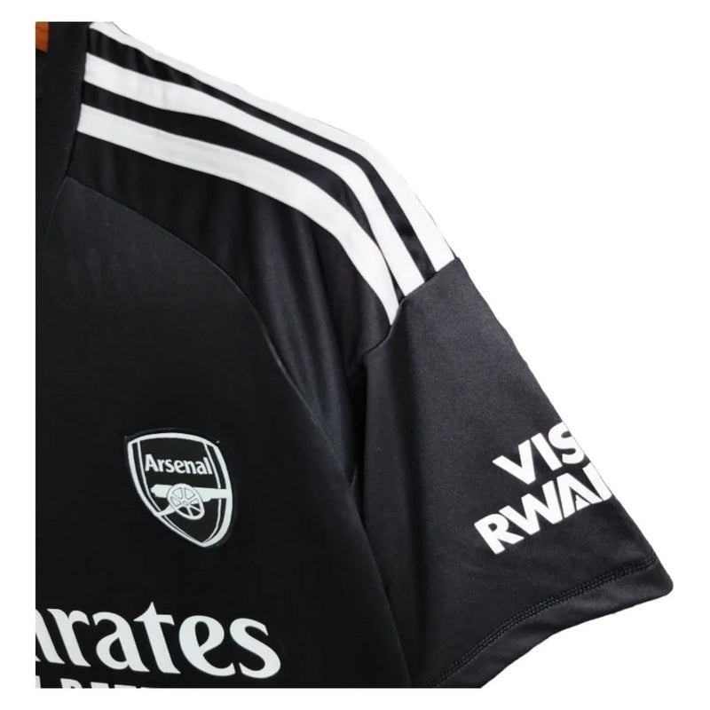 Camisa Arsenal Goleiro 23/24 - Torcedor Adidas Masculina - Preta