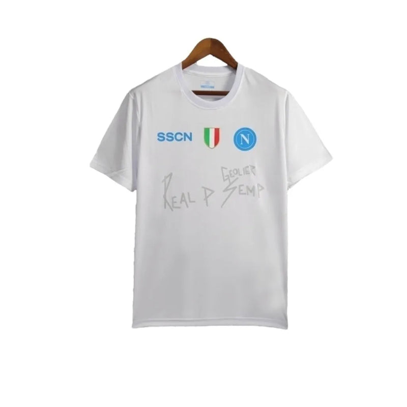 Camisa Napoli Edição especial 24/25 - Torcedor SSC Masculina - Branca