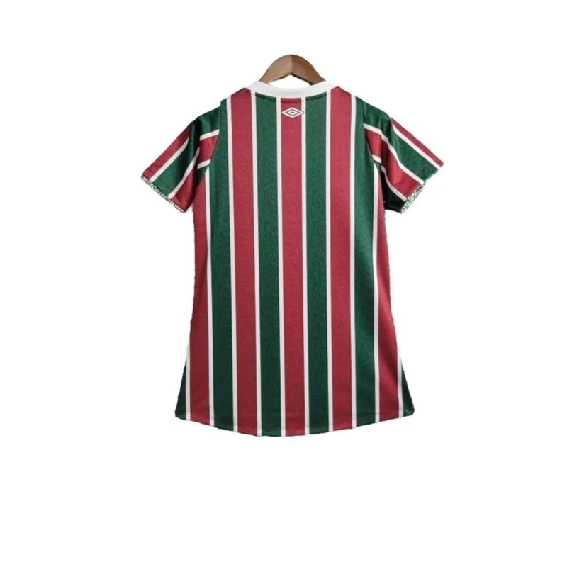 Camisa Fluminense I 24/25 - Torcedor Umbro Feminina - Verde e vermelha