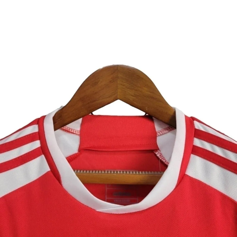 Kit Infantil Internacional I 24/25 - Adidas - Vermelho e branco