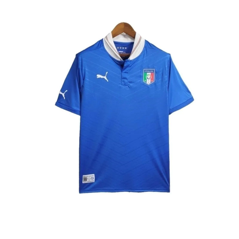 Camisa Retrô Seleção da Itália I 2012 - Puma Masculina - Azul