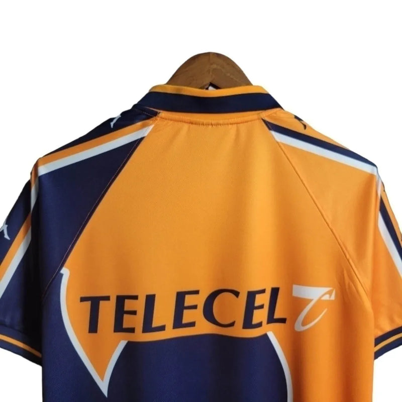 Camisa Retrô Porto II 1997/1999 - Kappa Masculina - Laranja com detalhes em azul