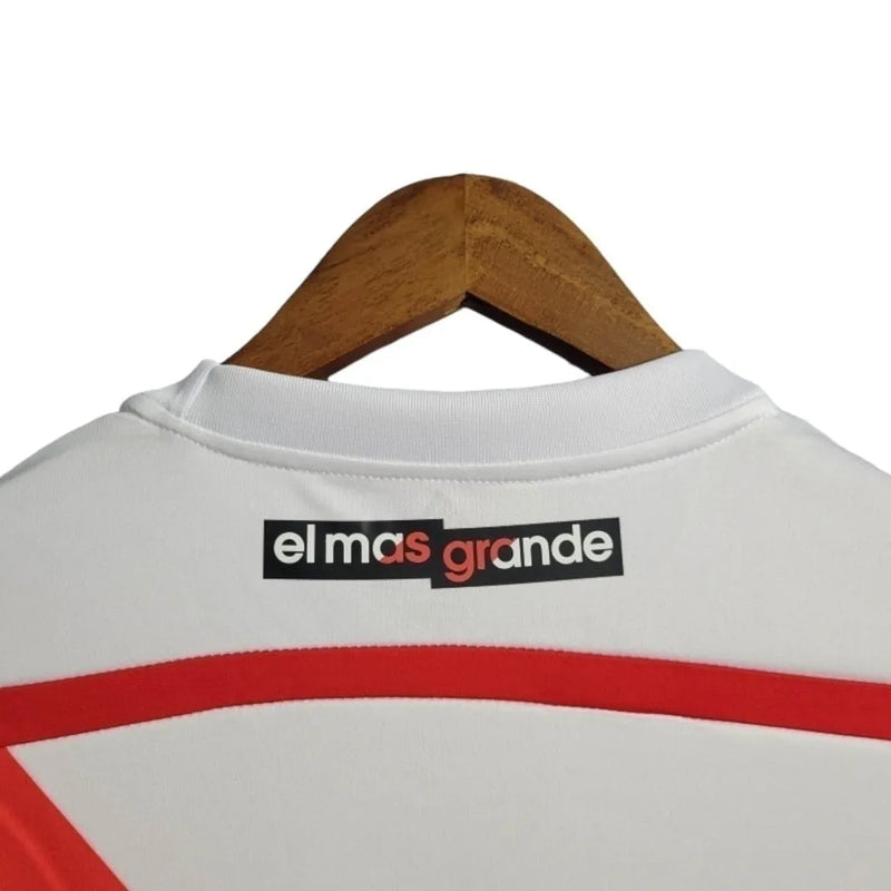 Camisa Retrô River Plate I 2015/2016 - Masculina Adidas - Branca com detalhes em vermelho