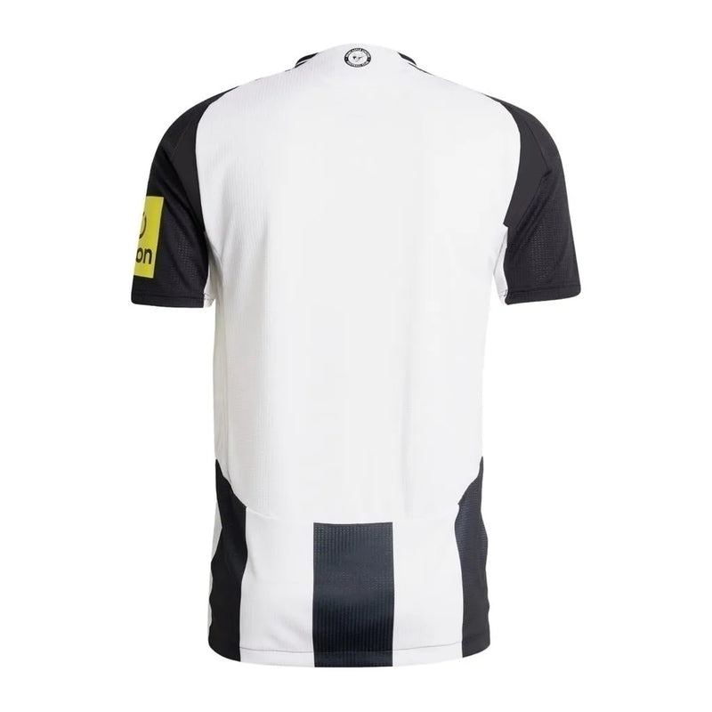 Camisa Newcastle I 24/25 - Torcedor Adidas Masculina - Branca e preta