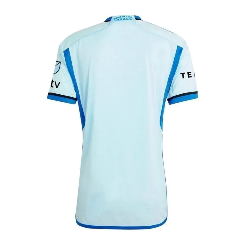 Camisa CF Montréal II 24/25 - Torcedor Adidas Masculina - Branca com detalhes em azul