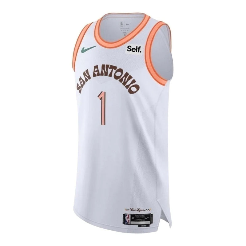 Camiseta Regata NBA San Antonio Spurs 23/24 - Masculina Nike - Branca