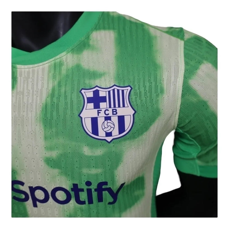 Camisa Barcelona III 24/25 - Jogador Nike Masculina - Verde