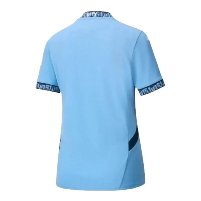 Camisa Manchester City I 24/25 - Torcedor Puma Feminina - Azul