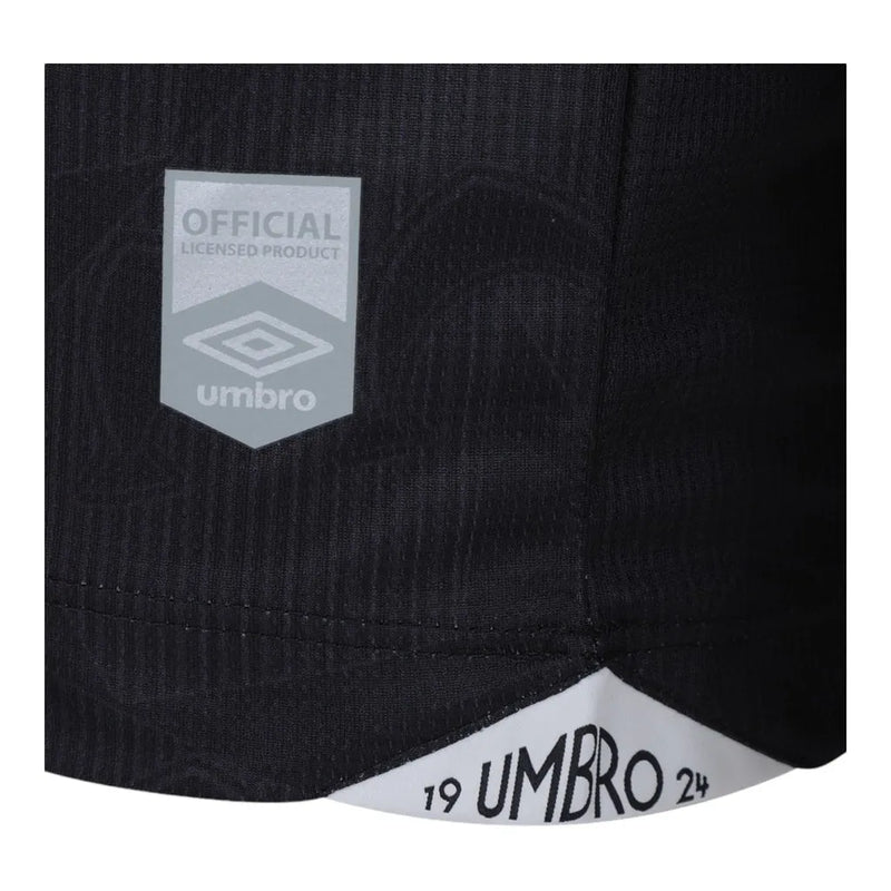 Camisa Grêmio III 24/25 - Torcedor Umbro Masculina - Preta com detalhes em azul e branco