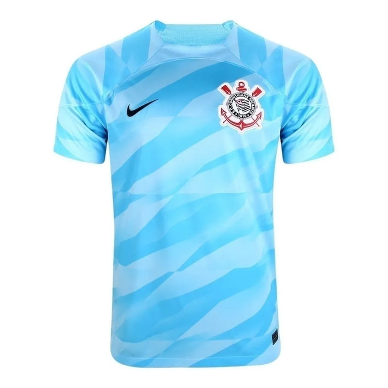 Camisa Corinthians Goleiro 24/25 - Torcedor Nike Masculina - Azul