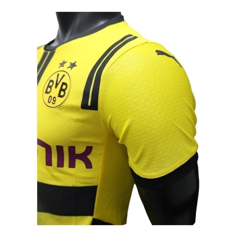 Camisa Borussia Dortmund Copas 24/25 - Jogador Puma Masculina - Amarela com detalhes em preto