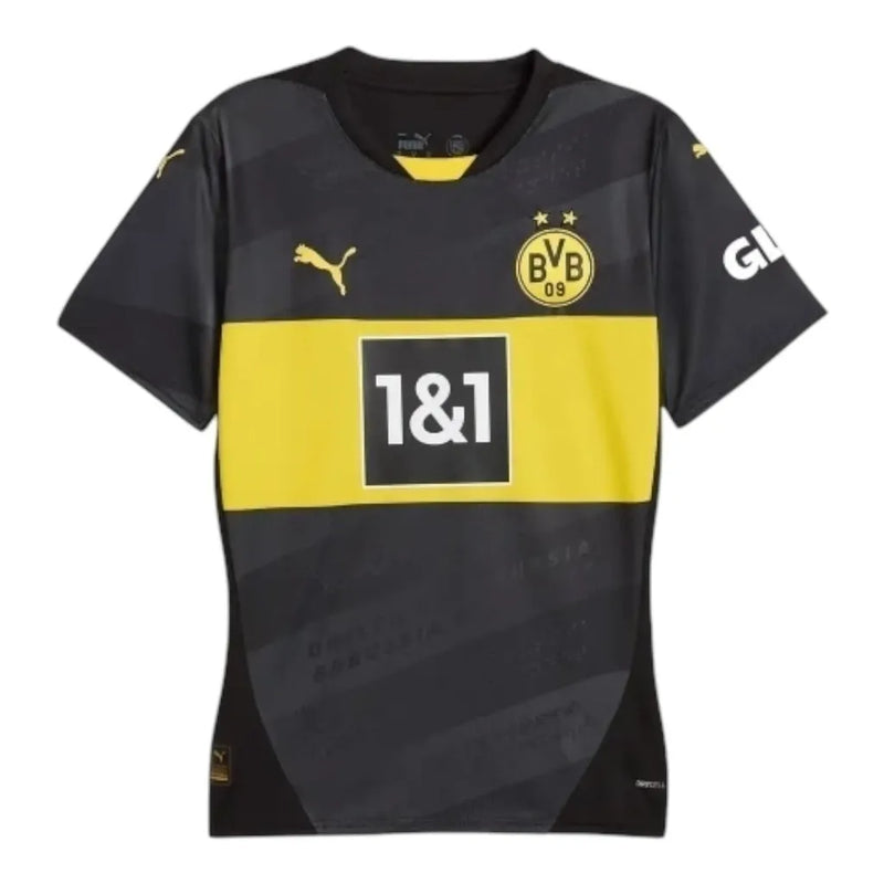 Camisa Borussia Dortmund II 24/25 - Torcedor Puma Feminina - Preta