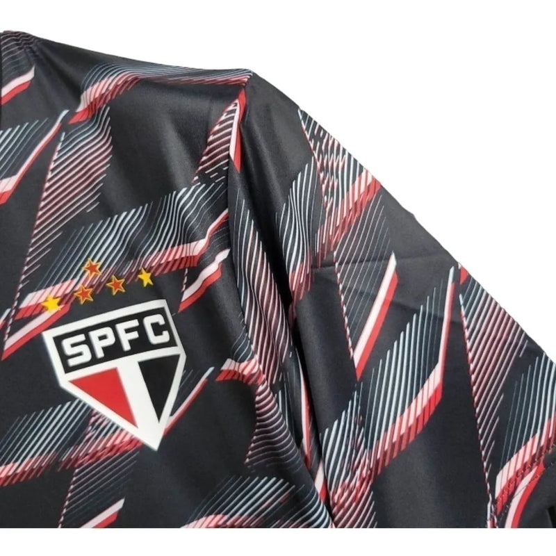 Camisa São Paulo Pré jogo 24/25 - Torcedor New Balance Masculina - Preta