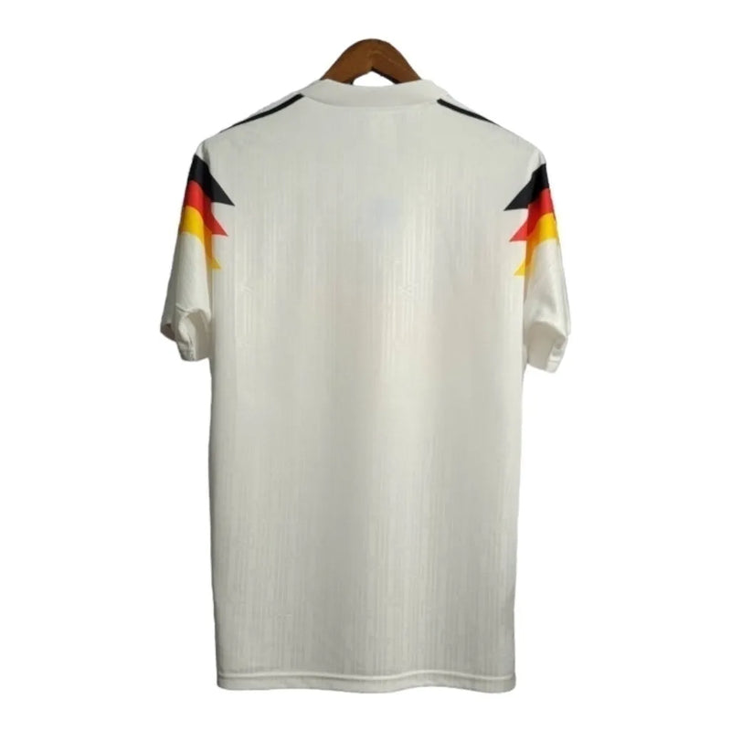 Camisa Retrô Seleção da Alemanha I 1990 - Masculina Adidas - Branca