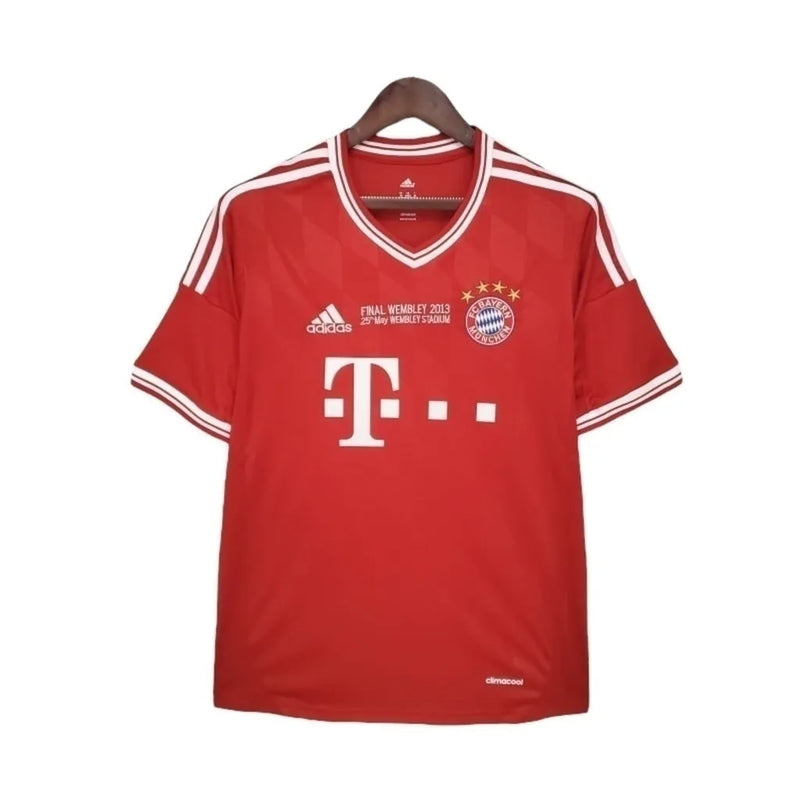 Camisa Retrô Bayern de Munique I 2013/2014 - Masculina Adidas - Vermelha