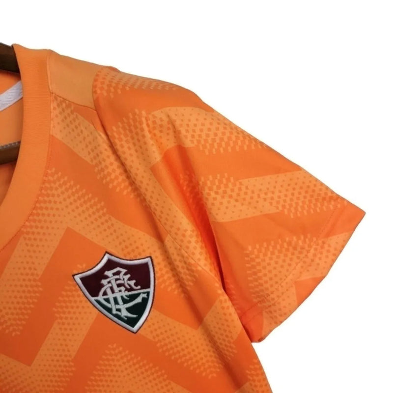 Camisa Fluminense Goleiro II 24/25 - Torcedor Umbro Feminina - Laranja