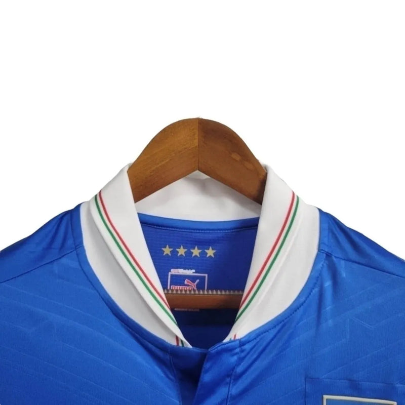 Camisa Retrô Seleção da Itália I 2012 - Puma Masculina - Azul