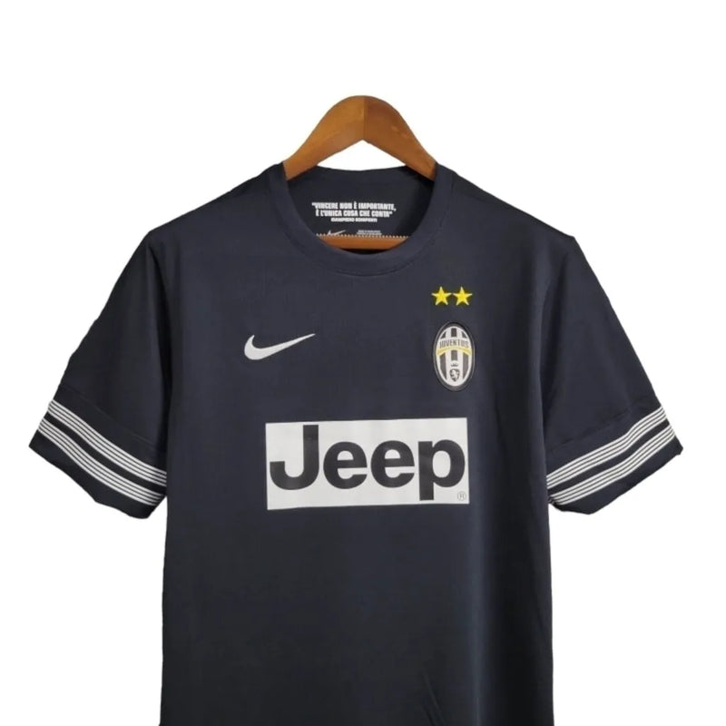 Camisa Retrô Juventus I 2012/2013 - Nike Masculina - Preta com detalhes em branco