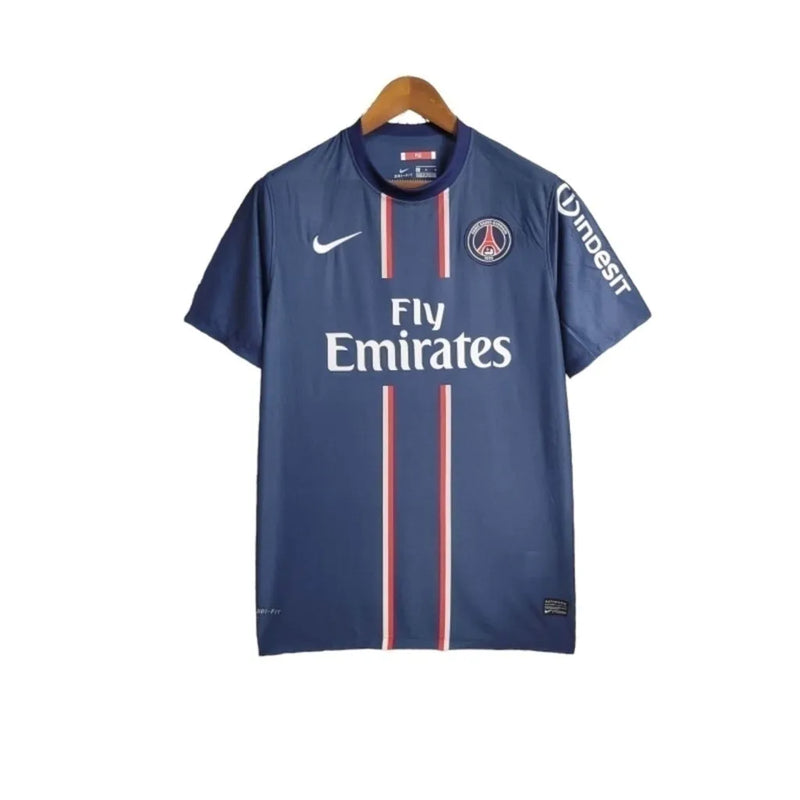 Camisa Retrô Paris Saint German I 2012/2013 - Masculina Nike - Azul com detalhes em vermelho e branco