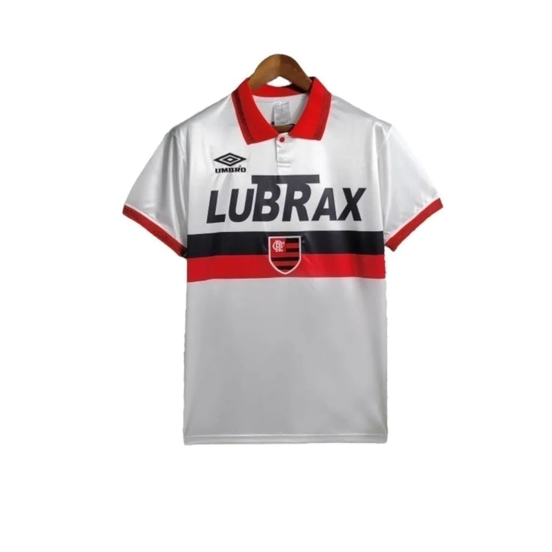 Camisa Retrô Flamengo II 1994 - Umbro Masculina - Branca com detalhes em vermelho