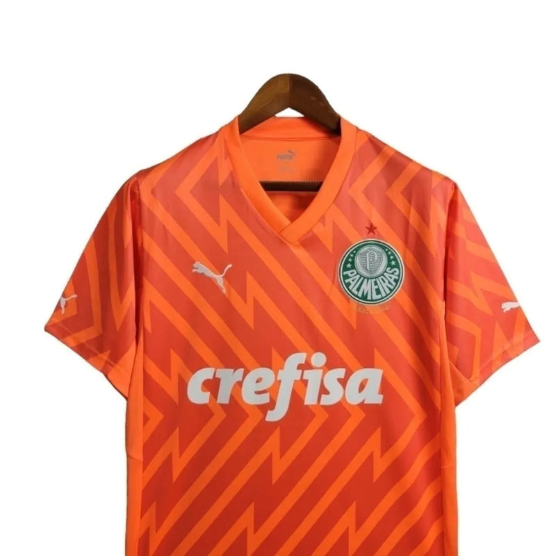 Camisa Palmeiras Goleiro III 24/25 - Torcedor Puma Masculina - Laranja