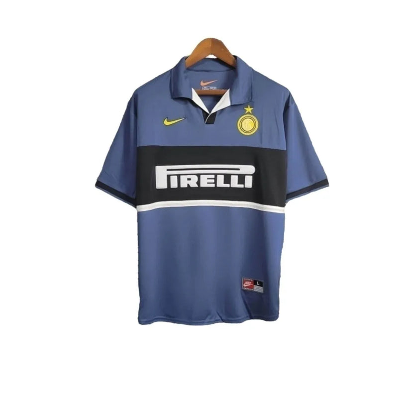 Camisa Retrô Inter de Milão I 1998/1999 - Masculina Nike - Azul