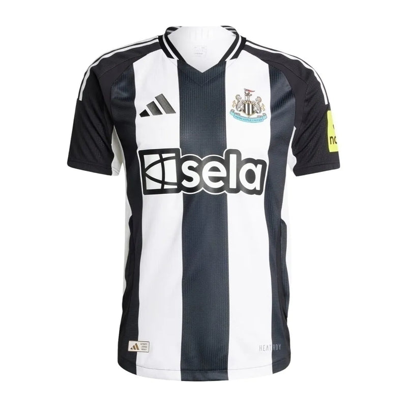 Camisa Newcastle I 24/25 - Torcedor Adidas Masculina - Branca e preta