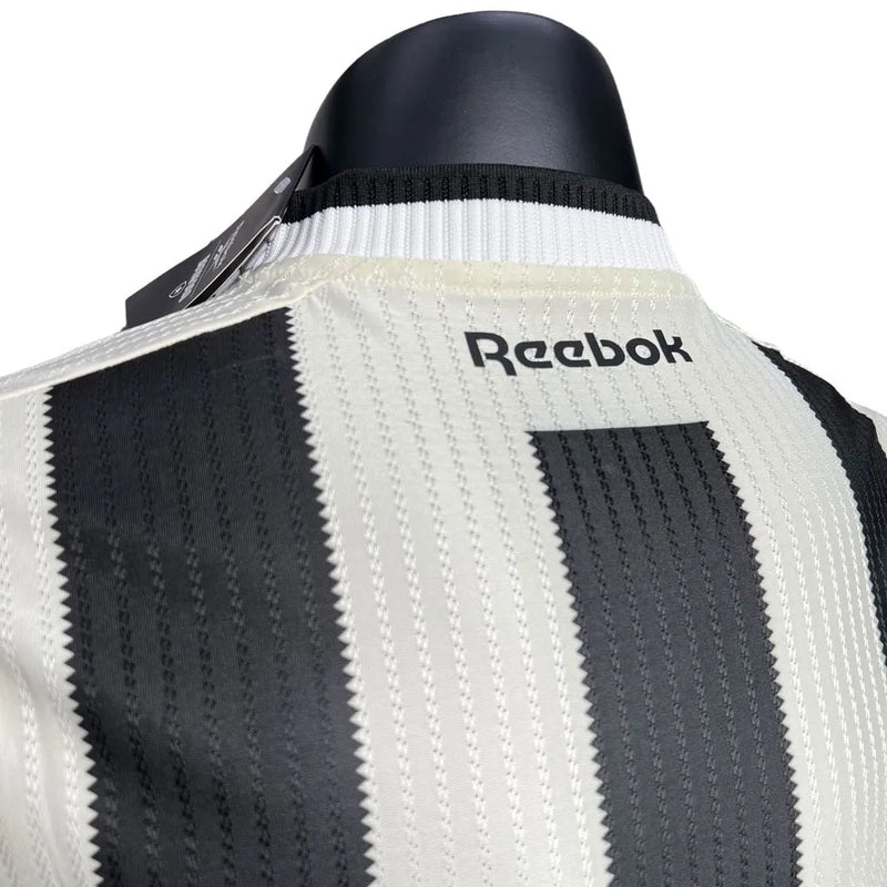 Camisa Botafogo I 24/25 - Jogador Reebok Masculina - Preta e branca