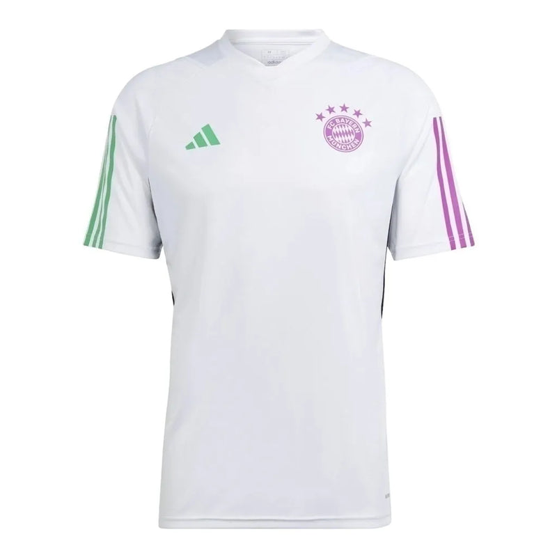 Camisa Bayern de Munique Treino 23/24 - Torcedor Adidas Masculina - Branca