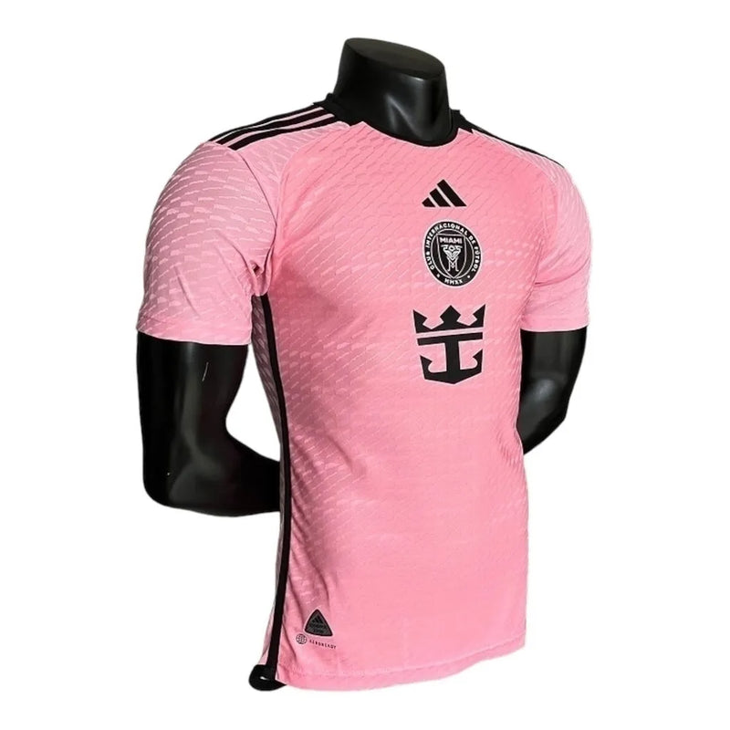 Camisa Inter Miami II 24/25 - Jogador Adidas Masculina - Rosa com detalhes em preto