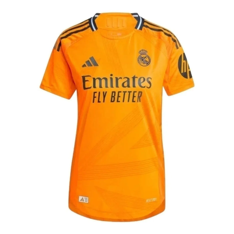 Camisa Real Madrid II 24/25 - Torcedor Adidas Feminina - Laranja