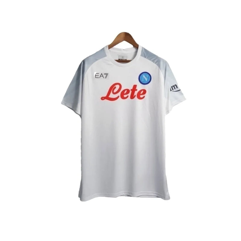 Camisa Napoli II 23/24 - Torcedor EA7 Masculina - Branca