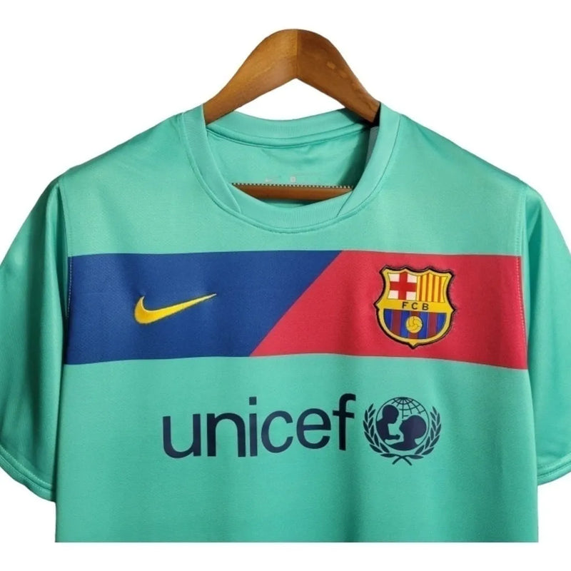 Camisa Retrô Barcelona II 10/11 - Masculina Nike - Verde